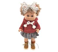 TACHAN - Anna muñeca pepona 40cm - Divertida y espontánea - mofletes gorditos y Rostro Dulce (CPA Toy Group 788T01061)