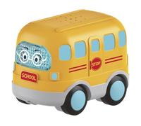 TACHAN- Autobús Infantil con Luces y Sonidos - Rueda Libre - Melodías Divertidas - Efectos Interactivos - Fácil de Llevar - Desarrollo Sensorial y Motor +12 Meses (CPA Toy Group 746T00932)