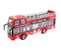 Tachan - Autobus turistico - Escala 1:16 - De Color Rojo - con Luces y Sonidos - Retrofricción - +3 (CPA Toy Group 746T00870)