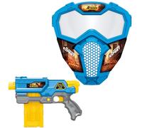 TACHAN- Bláster Street Force con Cargador Automático - Set Completo con Máscara, 12 Dardos y 3 Blancos - Diseño Urbano - Juguete Seguro y Resistente(CPA Toy Group 703T01031)