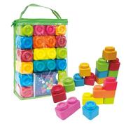 Tachan - Construcciones Blandas 36 Piezas, Formas, Contrucciones Diversas Que Estimulan Habilidades del Niño, con Bolsa De Cremallera para Guardar