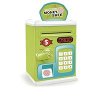 ¡TACHAN! TOYS ABRE LA MAGIA- Caja Fuerte Infantil Electrónica - Hucha con Clave y Sensor Táctil, Luz y Sonido (CPA Toy Group 746T00933)