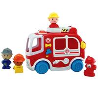 Tachan - Camión de Bomberos Luces y Sonidos - con 3 Personajes y 15 Sonidos y melodías- Dimensiones 20X15X8 cm (CPA Toy Group 731T00838)