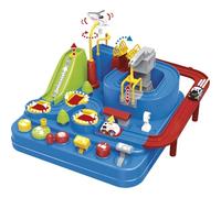 TACHAN- Circuito de Habilidad con Vehículo de Tracción Manual - Juego Stem sin Pilas para Coordinación y Lógica - Diseño Resistente y Colores Vivos (CPA Toy Group 703T01037)