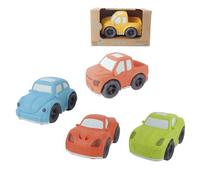 TACHAN - Coche Eco para Niños - Vehículos Sostenibles de Paja de Trigo - Diseño Suave y Colores Vivos - Juguete Ecológico y Seguro - Modelos Surtidos (CPA Toy Group 703T01040)