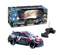 TACHAN - Coche R/C Rally Extreme Rojo - Escala 1:16 - Frecuencia 2,4 GHz - Luces Delanteras - Cuerpo Ligero (CPA Toy Group 733T01015)