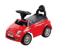Tachan - Correpasillos Fiat 500 -De Color Rojo - Sistema anticaída - Barra de guiado Parental - + 12 Meses - (711T00650 CPA Toy Group.)