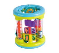 TACHAN - Cubo multisensorial de Actividades para bebé - Juguete Educativo con Espejo, Texturas, Cuentas y Sonidos (CPA Toy Group 782T01006)