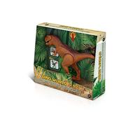 Tachan Dinosaurio T-Rex Articulado con Movimiento y Sonidos Realistas, Luces, Color Marrón