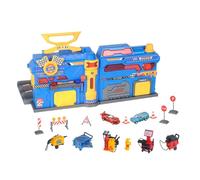 TACHAN - Garaje Maletín Carreras - con Sonidos y Luces - Incluye vehículos y Accesorios - +3 (CPA Toy Group 796T00943)