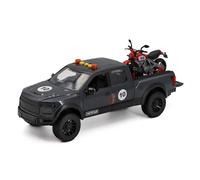Tachan - Heroes de Ciudad - Camioneta con Moto de Carreras - Luces y Sonidos - 1:12 - +3 (CPA Toy Group 757T00890)
