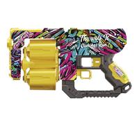 TACHAN- Lanzador diseño Grafiti de Talla Media con Cargador - Bláster con 12 Dardos de Espuma - Diseño Urbano Ergonómico para Juego Activo y Práctica de Puntería (CPA Toy Group 703T01035)