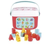 TACHAN - Encajable Letras, Colores y Formas - Bloques Infantiles apilar y Encajar - Juguete bebés (CPA Toy Group 782T00833)