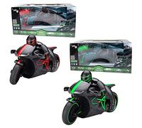 Tachan - Moto de Carreras Escala 1:18, Funcionamiento con Radio Control, Surtidos, diseño Muy Deportivo y Gran Velocidad y Potencia