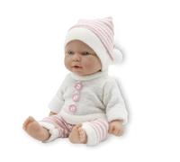 TACHAN - Muñeca Bebé Invierno Rosa 26 cm - Ternura y Juego simbólico (CPA Toy Group 702T01065)