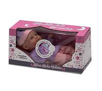 cpa toy group trading s.l. Tachan Muñeca con Ropa Lila, de Cuerpo Blando 30 cm y Sonidos (772T00407)