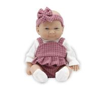 TACHAN - Muñeca Elegante con Vestido Rosa 26 cm - Creatividad y ternura en Cada Detalle (CPA Toy Group 702T01064)