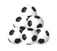 Tachan Pack de 6 Bolas-Accesorios para futbolines (CPA Toy Group 732T00826), Color Blanco-Negro