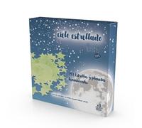TACHAN Pack De Estrellas Y Planetas Luminiscentes - 201 Elementos con Pegatinas para Decorar Techo Habitación