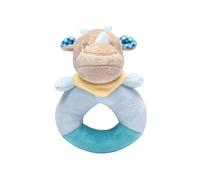 TACHAN - Peluche sonajero rino -Colores suaves Fácil de limpiar - Sonido relajante en su interior (CPA Toy Group 786T00955)