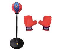 Tachan - Saco y Guantes de Boxeo Altura Regulable - Guantes Acolchados para amortiguar Golpes - Base Pesada para Mayor Estabilidad - Regulable en Altura 92-111 cm (CPA Toy Group 747T00734)