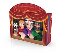 TACHAN - Set 4 Marionetas Infantiles de Caperucita Roja - Juego de Marionetas de Mano - Incluye 4 Personajes de Cuentos Infantiles - Dimensiones de la marioneta 30 cm (CPA Toy Group 749T00538)