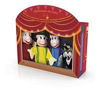 TACHAN - Set 4 Marionetas Infantiles de los 3 cerditos - Juego de Marionetas de Mano - Incluye 4 Personajes de Cuentos Infantiles - Dimensiones de la marioneta 30 cm (CPA Toy Group 749T00540)