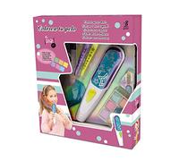 Tachan - Set colorea tu Pelo - Kit Infantil Completo para Hacer mechas de Colores- Incluye aplicador, Peine, 6 tizas de Colores y Manual - Fácil de Eliminar con Agua y jabón (CPA Toy Group 736T00817)