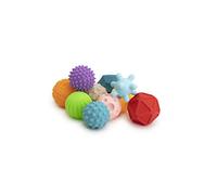 Tachan - Set de 10 Pelotas sensoriales, Fabricadas en Material Suave de Goma con Colores Diferentes y Texturas Diferentes para experimentar con los Sentido (785T00611)