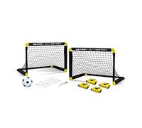 Tachan - Set de Portería y Campo de Fútbol Portátil - Incluye Portería Plegable, Balón, Hinchador y Sistema para Delimitar Terreno de Juego - Medidas 91X61X61 cm (CPA Toy Group 747T00731)