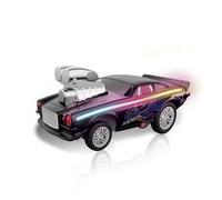 ¡TACHAN! TOYS ABRE LA MAGIA- TACHAN-Epic Racer Black-Vehículo R/C-6 Modos de luz-2.4 GHz-Batería Recargable USB-4 canales-15 KM/H-+3 (CPA Toy Group 753T00907)