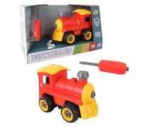TACHAN - Tren Armable 28 Piezas - Set de Construcción Monta y Desmonta con Herramienta Incluida - Juguete Stem (CPA Toy Group 703T01022)