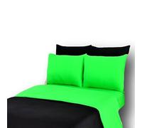Tache Home Fashion Juego de edredón Reversible de 4 a 6 Piezas, Verde, California King