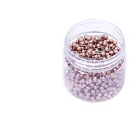 Tachuelas, Chinchetas de Acero de Cabeza Redonda de 4 mm for tablón de anuncios, Multicolor, 1000 Unidades con Caja(1000pcs Rose Gold)