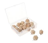 Tachuelas, Chinchetas de Madera Multicolor 100 Piezas(D)