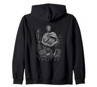 Tácito Antigua Roma Filosofía Historiadora Latina Sudadera con Capucha