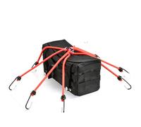 Tack Strap, no elástico Ropes, Adjustable 8-Way Securing Cord, Fastener Band for Motorcycles, Outdoor Adventures, Cycling, Hiking, Bikes, Climbing, Travel, 11,8 pulgadas