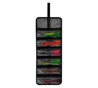 Tackle Bag, Fishing Lure Wrap, Roll Up Organizer, Waterproof Storage Pouch, 25.2x9.06 Inches, Foldable Travel Case, Kayak Anglers Gear Solution for Boat Trips and Outdoor Use