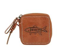 Tackle Bag for Women, Waterproof Tackle Bag, Fishing Binder Bag, Portable Tackle Bag, Felt Bait Storage, Fishing Gear Storage, Multifunctional Fishing Bag, Waterproof Fly Storage, Pequeño.,