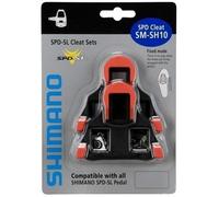Tacletas Para Pedales Bici SHIMANO SPD SL SM SH-10 Rojas Fijas
