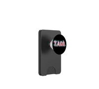 Taco Arte retro de comida callejera divertida PopSockets PopWallet para MagSafe