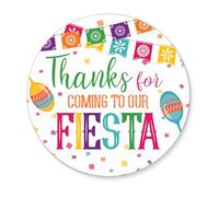 Taco 'Bout a Baby Thanks for Coming to Our Fiesta - 40 etiquetas
