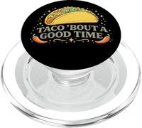Taco Bout A Good Time Cinco De Mayo Fiesta Divertido PopSockets PopGrip para MagSafe