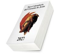 Taco Calendario del Corazón de Jesús - Clásico con Imán - 2027