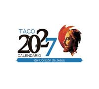 Taco Calendario del Corazón de Jesús - Notas con imán - 2027