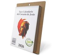 TACO CALENDARIO DEL SAGRADO CORAZÓN DE JESÚS 2026. PARED (Taco Calendario del Corazón de Jesús)