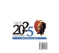Taco Calendario Sagrado Corazón 2025 - mesa sin soporte (TACOS)