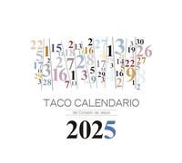 Taco Calendario Sagrado Corazón 2025 - peana números (TACOS)