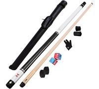 Taco de billar de 57 pulgadas, palos de billar hechos a mano con puntas de 11,5/13 mm para elegir, el mejor regalo para amigos y seres queridos 4129 (color: B, tamaño: puntas de 11,5 a 13 mm)