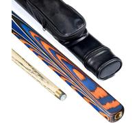 Taco de Billar de Billar de 57 Pulgadas 19Oz 3/4 Taco articulado de Billar Baco de Billar Hecho a Mano con Puntas de Billar de 10 mm, para Profesionales y entusiastas del Billar -4129 (Color